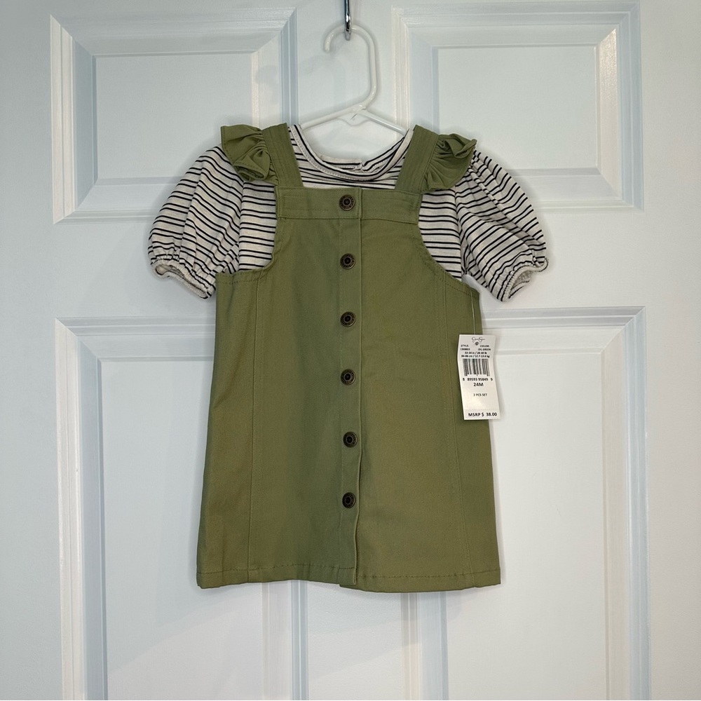 Jessica Simpson‎ Dress Set Size 24 Months NWT